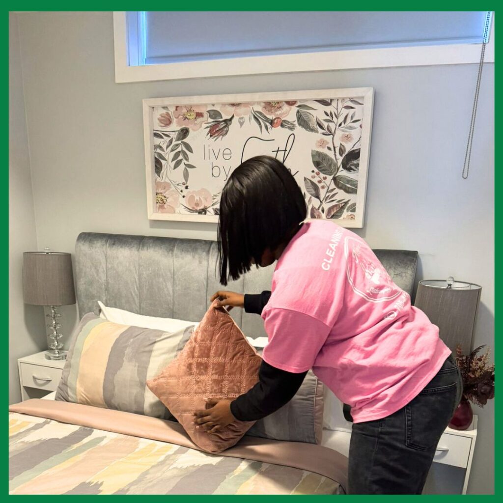 Professional Airbnb cleaning services in Niagara for a spotless short-term rental.
